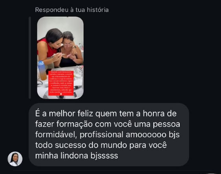 Feedback de aluna